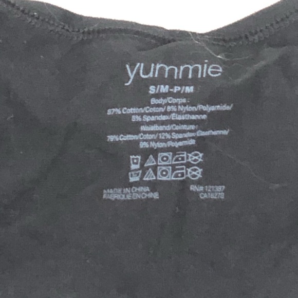 Yummie Cotton Seamless Shapewear V Neck Tank - Picture 5 of 12